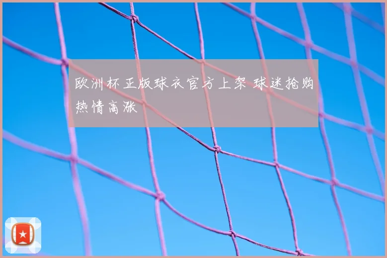 欧洲杯正版球衣官方上架 球迷抢购热情高涨
