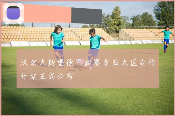 沃尔夫斯堡德甲新赛季亚太区合作计划正式公布